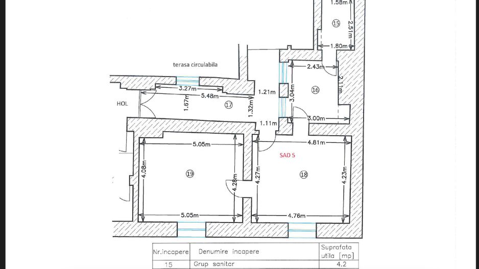 Spatii de birouri Ultracentral suprafață  de 67.6  mp - Poză 2