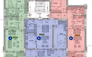 Apartament 2 camere, 52 mp, Zona VEST, Sibiu - Schiță 7