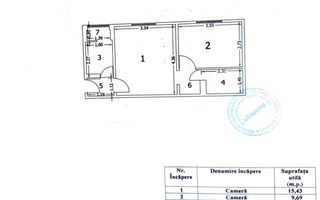 Apartament cu doua camere, Brancoveanu, 75.000€ - Poză 8
