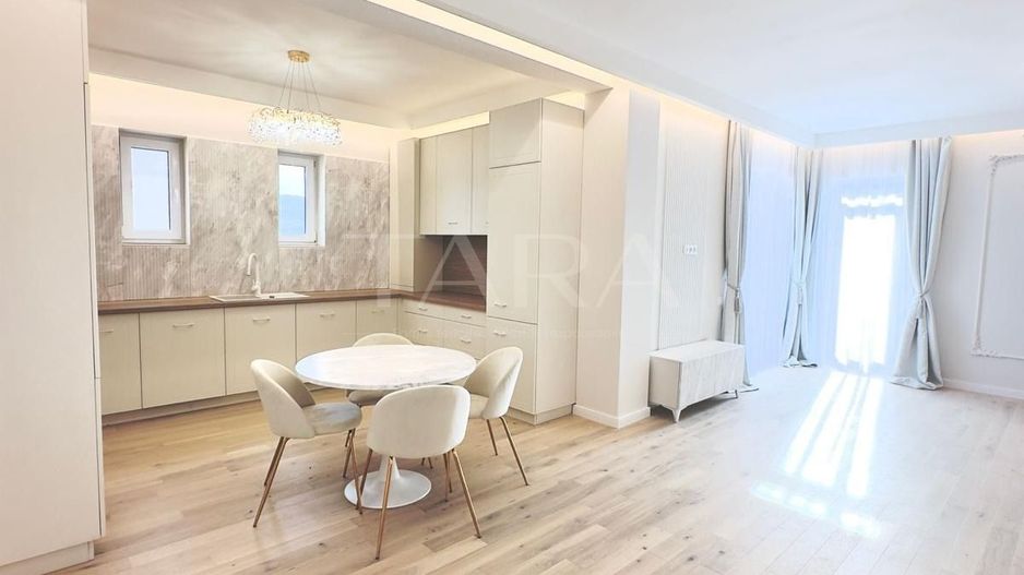 Penthouse 3 camere ultrafinisat, terase generoase în Florești - Poză 6