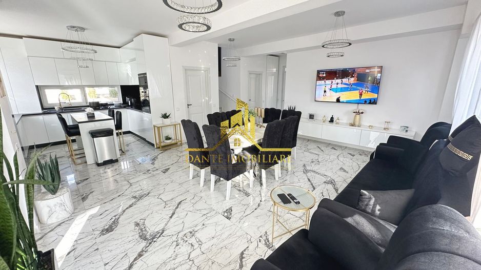 Casa individuala, 5 camere, mobilata lux, utrafinisata, Chinteni - Poză 2