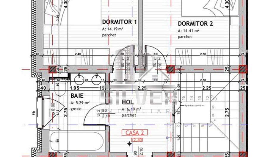 Casa de tip Duplex cu demisol si terasa - Poză 7