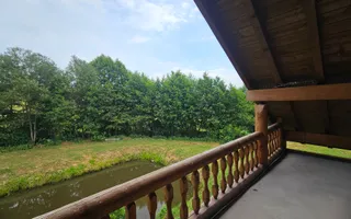 Chalet din busteni cu vedere panoramica spre Muntii Fagaras Tocile - Poză 13