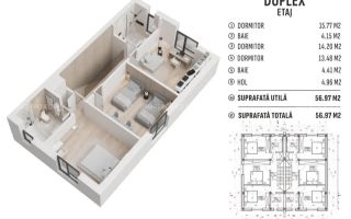 Casa tip duplex sector 3 - Poză 13