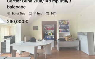 Cartier Bună Ziua/148 mp utili/3 balcoane - Poză 1