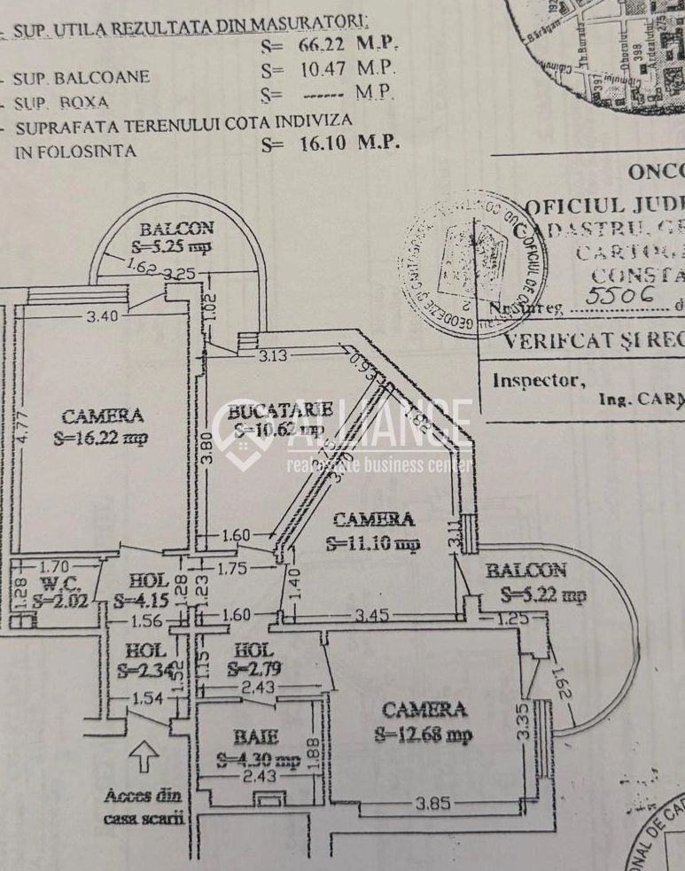 De vânzare apartament Zona Casa de Cultură, Bd. 1 Decembrie 1918 - Poză 16