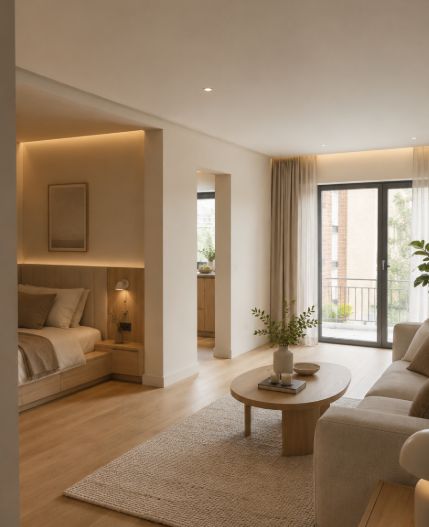Apartament cu 1 camera la 3 minute de FSEGA-0% comision - Poză 9