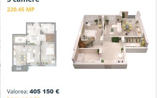 Vânzare - Penthouse zona Copou, 192.95 mp utili + 27.50 mp terasă - Poză 1