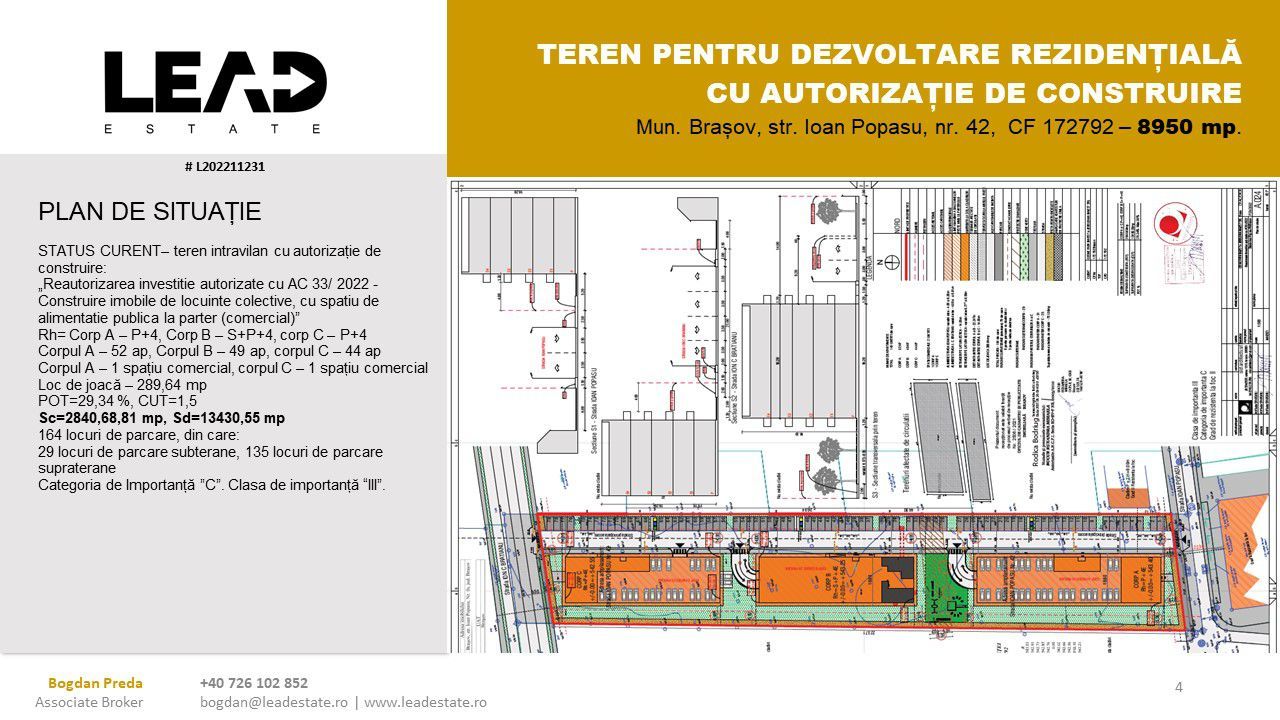 OPORTUNITATE INVESTITIE LOCUINTE COLECTIVE CU AUTORIZATIE DE CONSTRUIRE - Poză 4