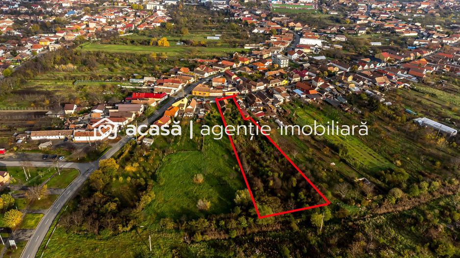 Teren 3062 mp construcție case - Aradul Nou - Poză 2
