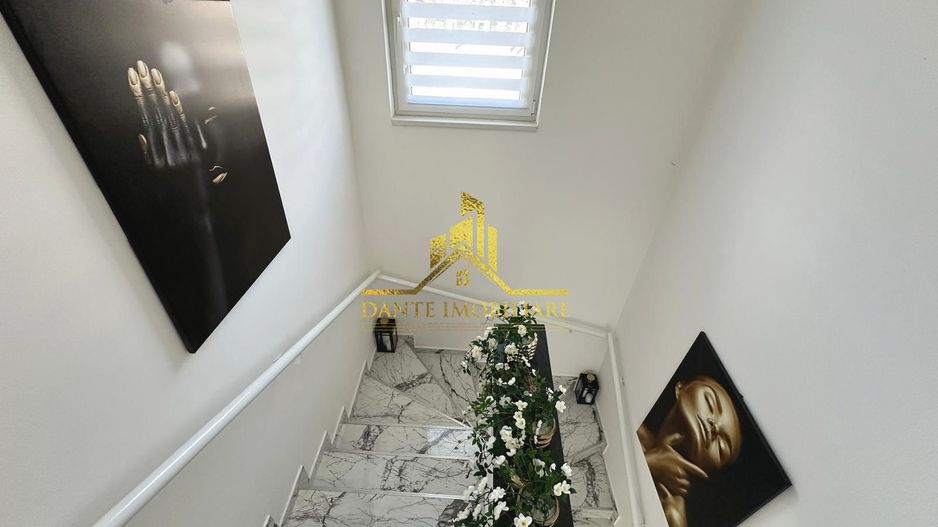 Casa individuala, 5 camere, mobilata lux, utrafinisata, Chinteni - Poză 39