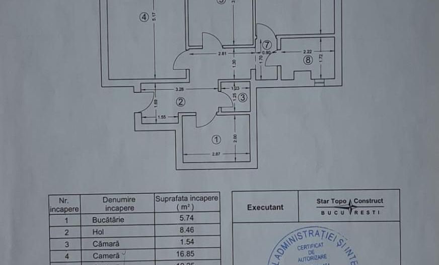 Apartament modern 3 camere | DRUMUL TABEREI | PRELUNGIREA GHENCEA - Poză 12