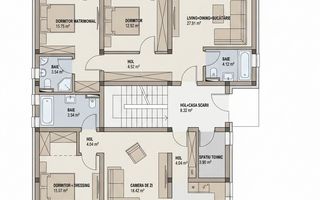 Apartamente premium cu 3 camere în Moșnița Nouă | Comision 0 - Poză 4