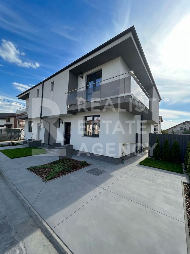 Duplex nou, teren - 255 mp, 2 locuri de parcare, Otopeni - Poză 1