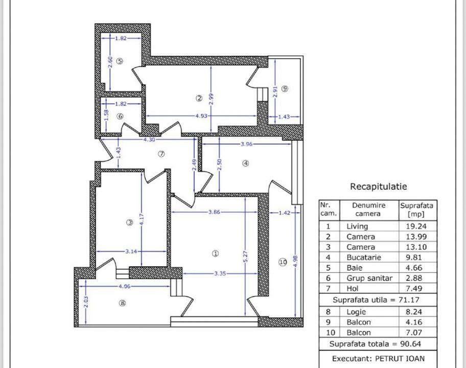 Apartament | 3 camere | Parcare | Rondul OMV Pipera - Poză 5