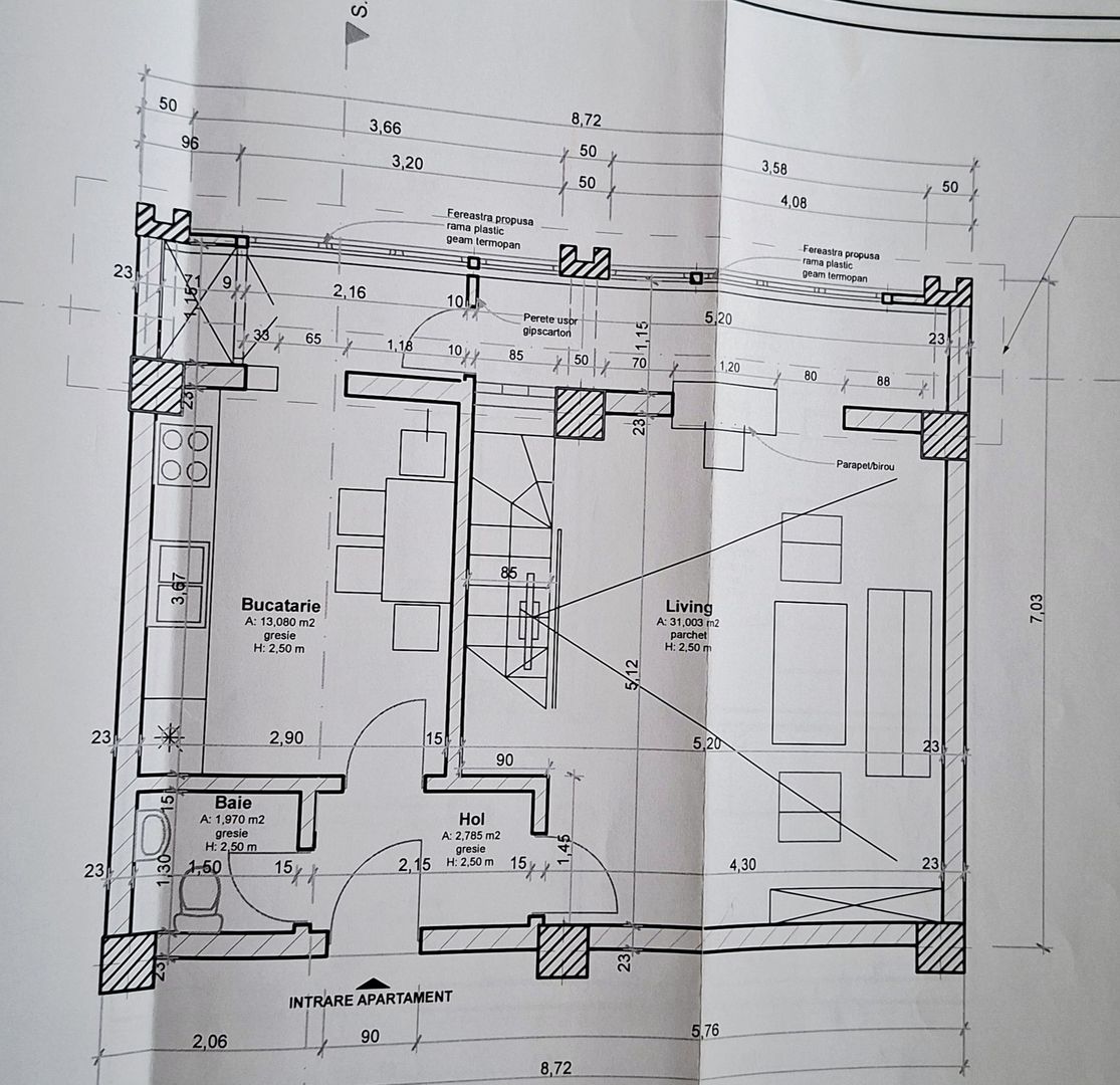 Apartament cu 4 camere si scara interioara - zona Judeatan - Poză 28