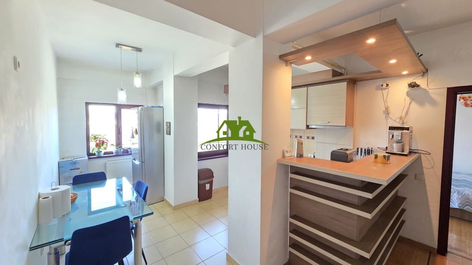 AP. 95mp la Et.2 cu 3 camere si 2 balcoane -complet utilat-zona Nord - Poză 7