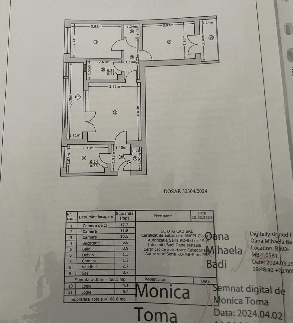 Vanzare apartament luminos de 3 camere, 2 balcoane in Titan-L. Rebreanu-RENOVAT - Poză 14