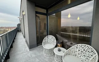 Penthouse| 2 Camere| Uranus Plaza| loc de parcare| balcon deschis - Poză 14