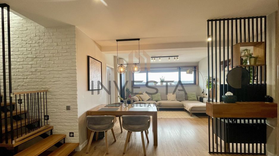 Apartament de 4 camere modern pe doua niveluri, parcare, Buna Ziua - Poză 1