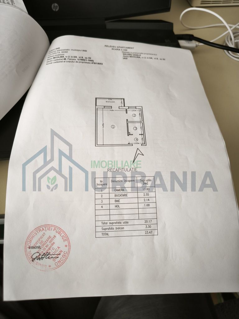 Garsonieră de vânzare în zona Podu Roș, Iași - Poză 8