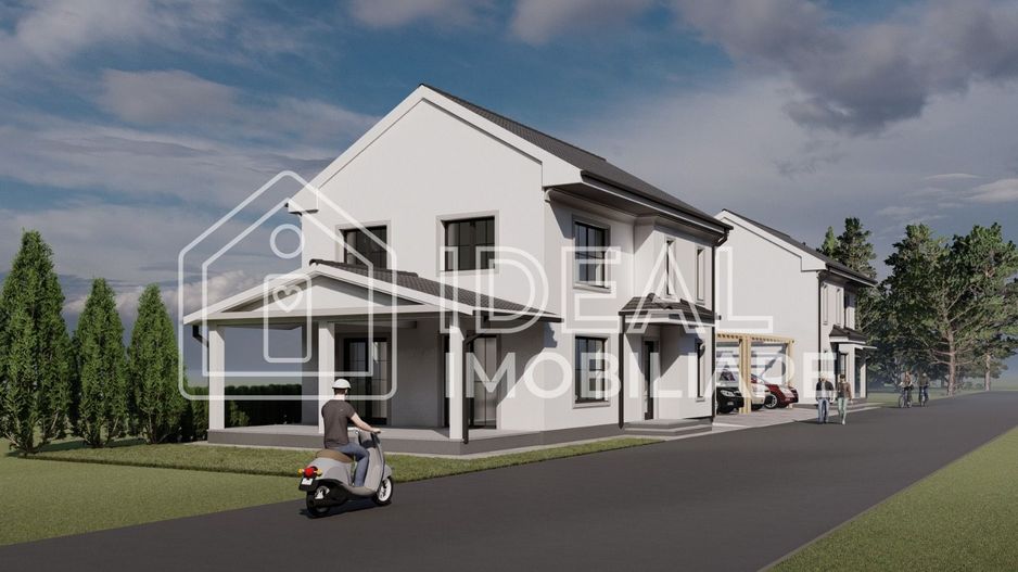 Casa Individuala cu 4 camere si carport, in Selimbar - Poză 4