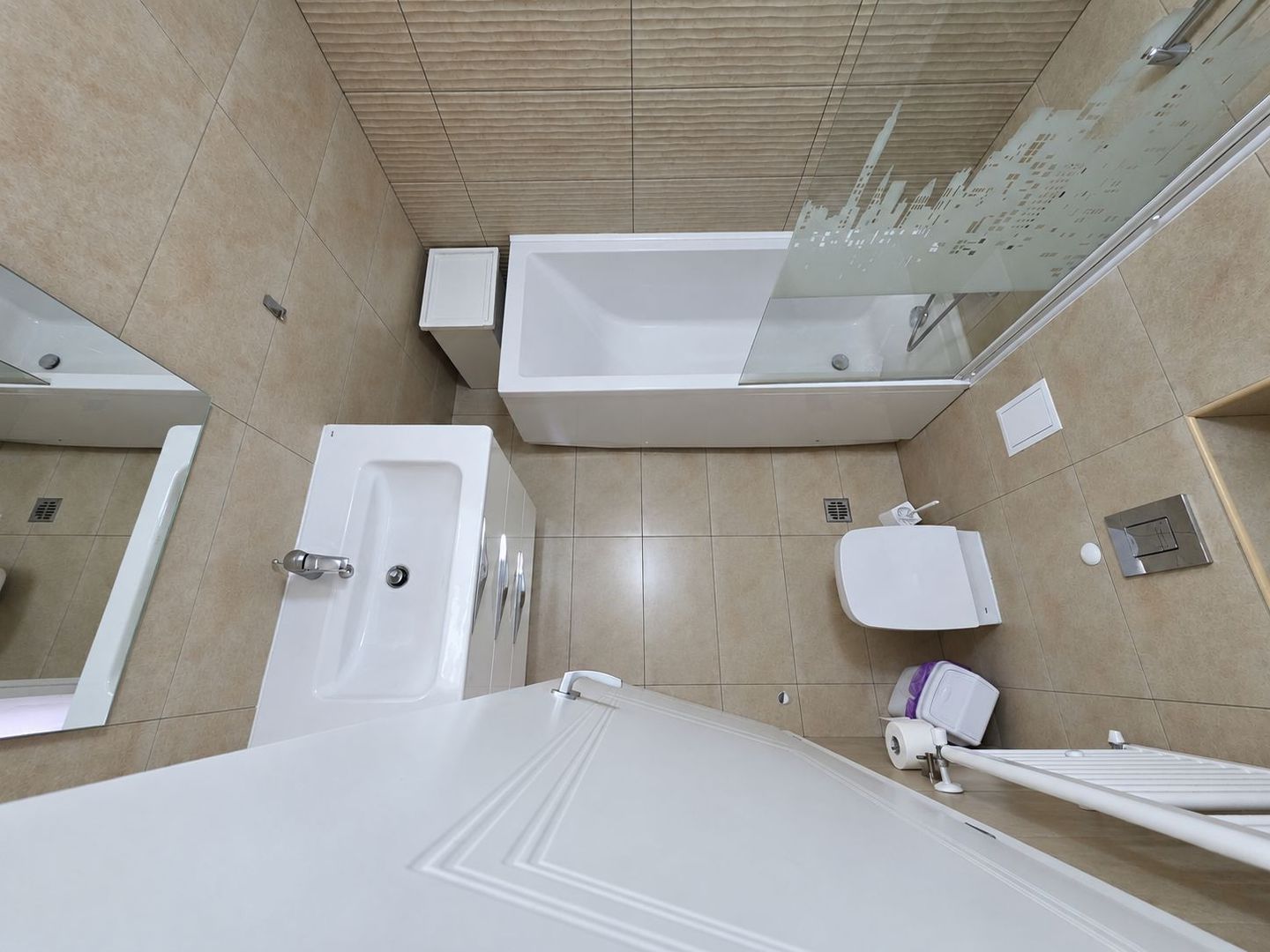 Apartament 2 camere de închiriat în Pipera, 56 mp, 550 €/lună, mobilat - Poză 15