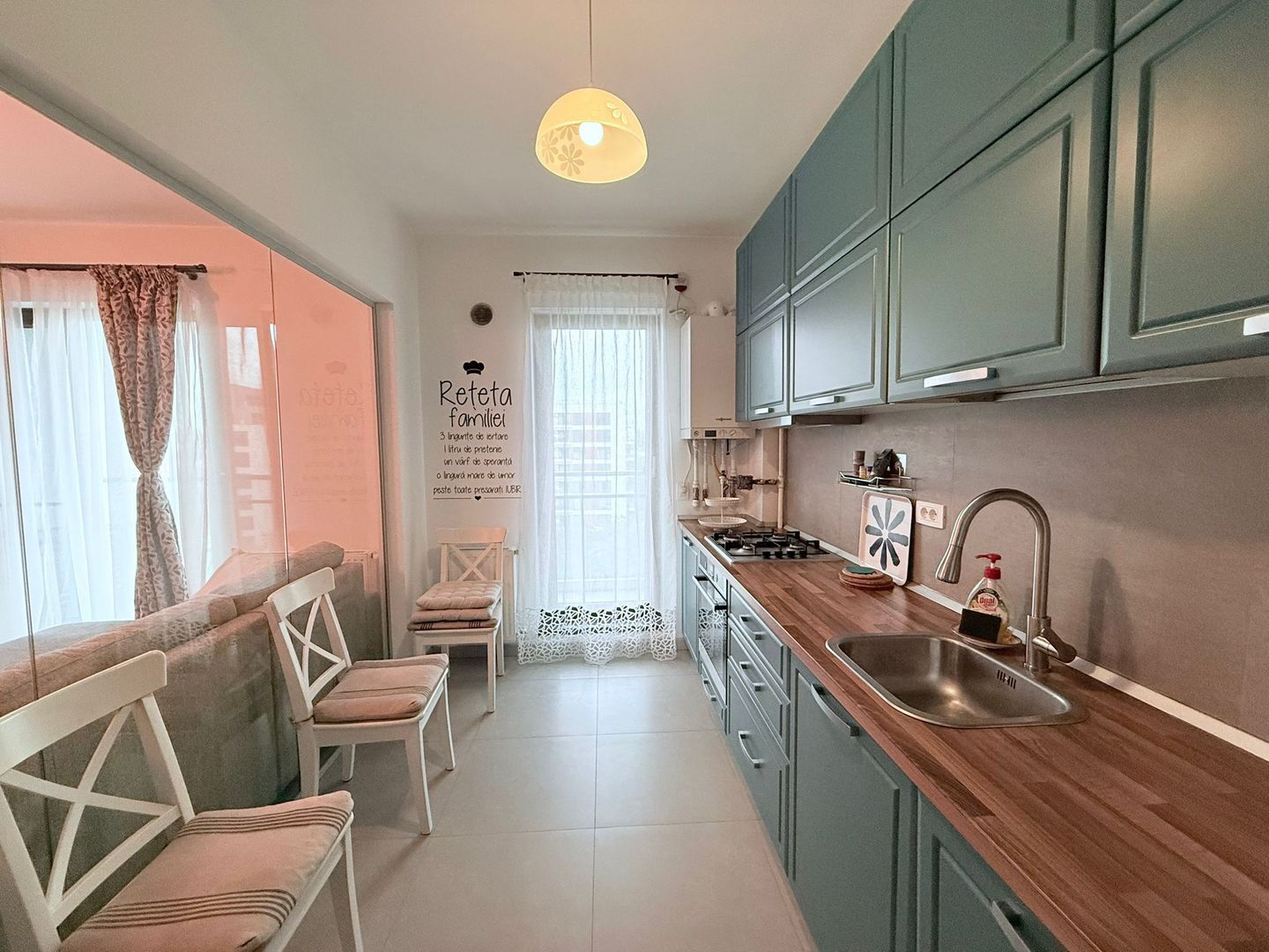 APARTAMENT DE LUX 2 CAMERE MOBILAT & UTILAT BLOC NOU GROZAVESTI METROU - Poză 4