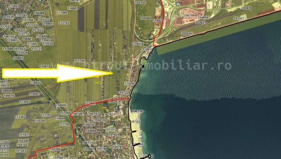 Teren Intravilan pentru Vilă / Pensiune – Zona Steaua de Mare 2, Eforie Nord - Poză 3