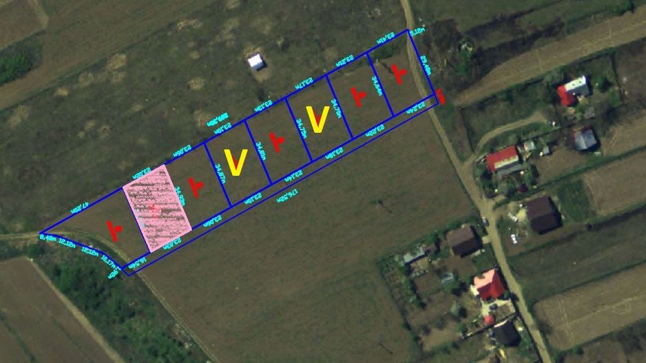 TEREN 800 mp, zona BRODOC; - Poză 1