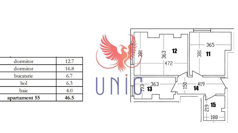 Oferta! 2 decomandate, 60.450 Euro, Brancoveanu - Poză 1