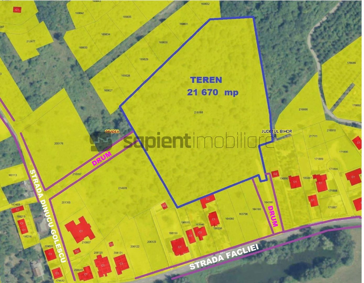TEREN DE VANZARE IN ORADEA IN CARTIER PODGORIA - Poză 4