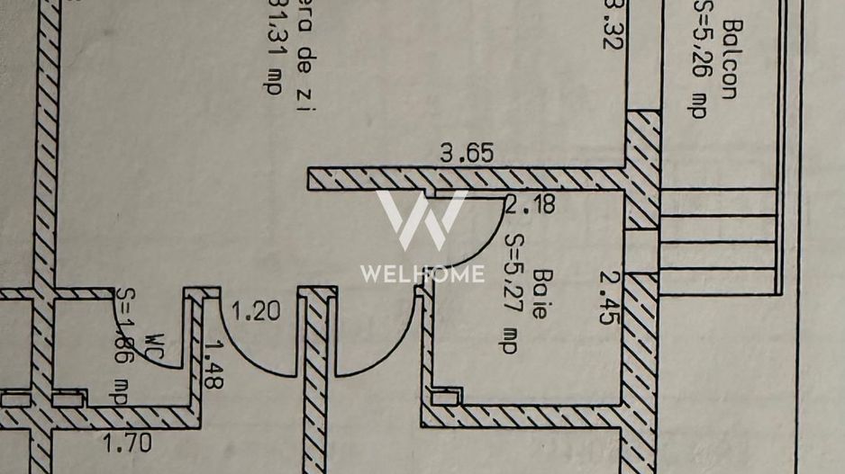 Apartament modern cu grădină de 90 mp - Selimbar - Schiță 16