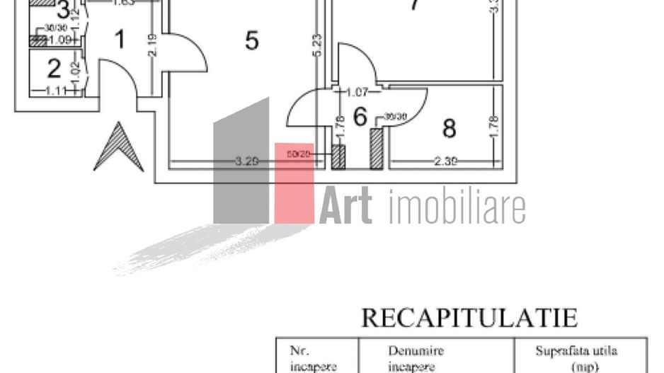 APARTAMENT DE 2 CAMERE - Poză 8