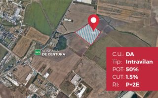 Teren 95000 mp, cu acces rapid la centura si A0 - langa Jumbo Berceni - Poză 2