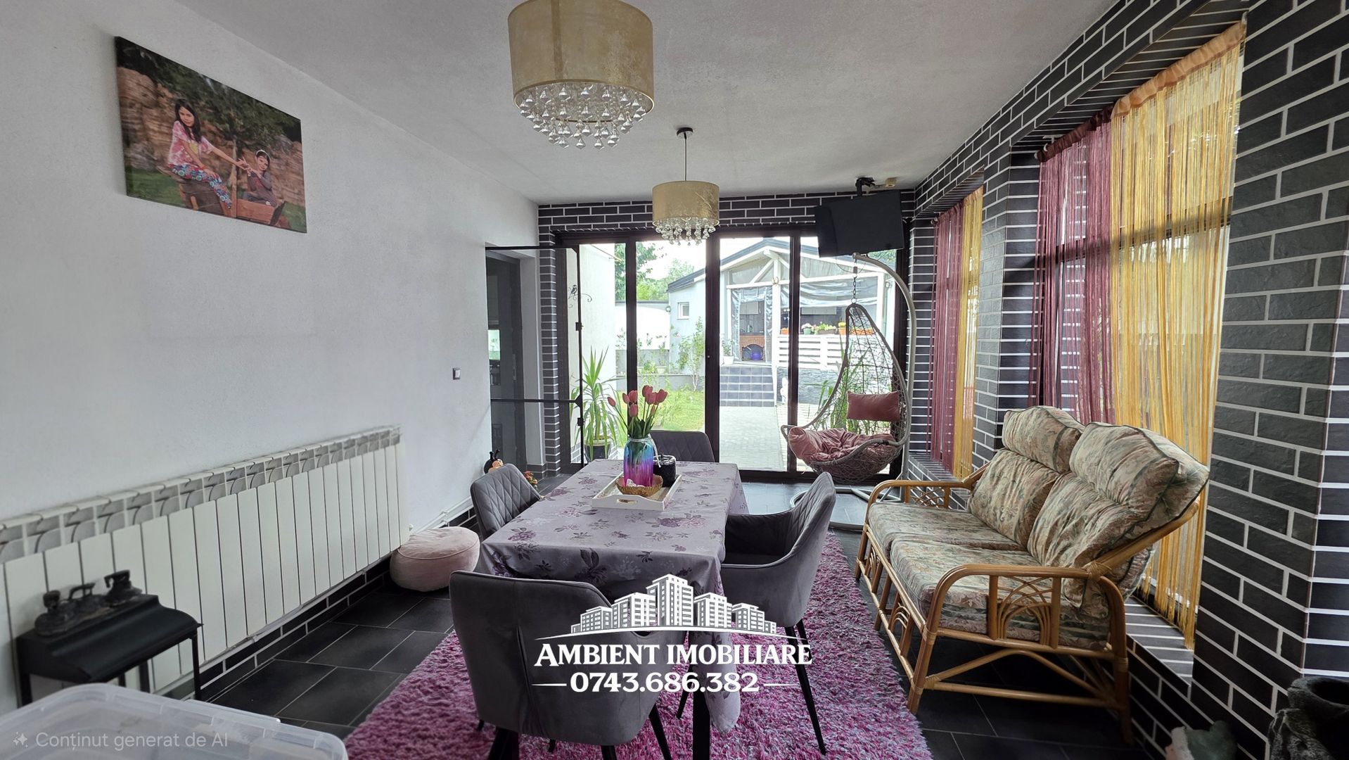 VILĂ individuală P+1E, teren 450 mp, mobilată, VASLUI, M. Grecilor - zona LCL; - Poză 13