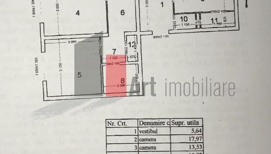 Vânzare apartament 4 camere decomandat cu centrală - Brâncoveanu - Poză 7