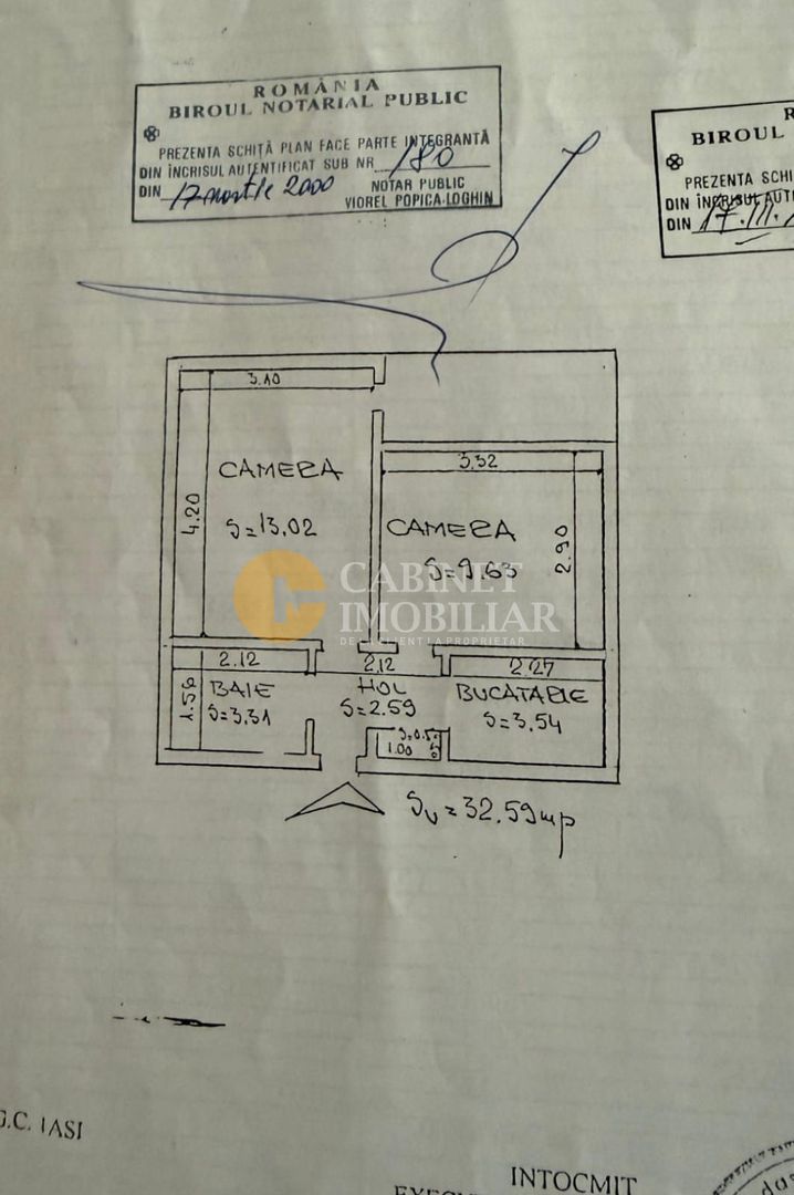 2 camere, decomandat, etaj 2, Tudor Vladimirescu, renovat! - Poză 7