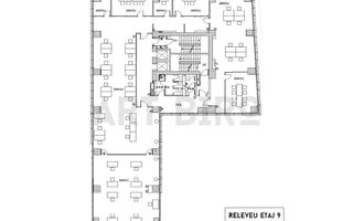 Zero comision, 127-555mp birou mobilat Splaiul Unirii, 6' metrou - Schiță 12