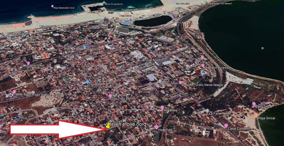 Teren Intravilan cu Utilitati pentru Vilă / Pensiune – Eforie Nord - Poză 2
