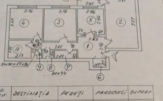 APARTAMENT 3 CAMERE-BARCA - Poză 13