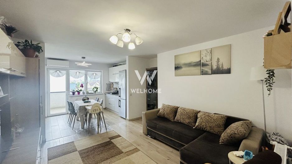 Apartament 3 camere, etaj intermediar, mobilat, 2 bai, 2 balcoane - Poză 9
