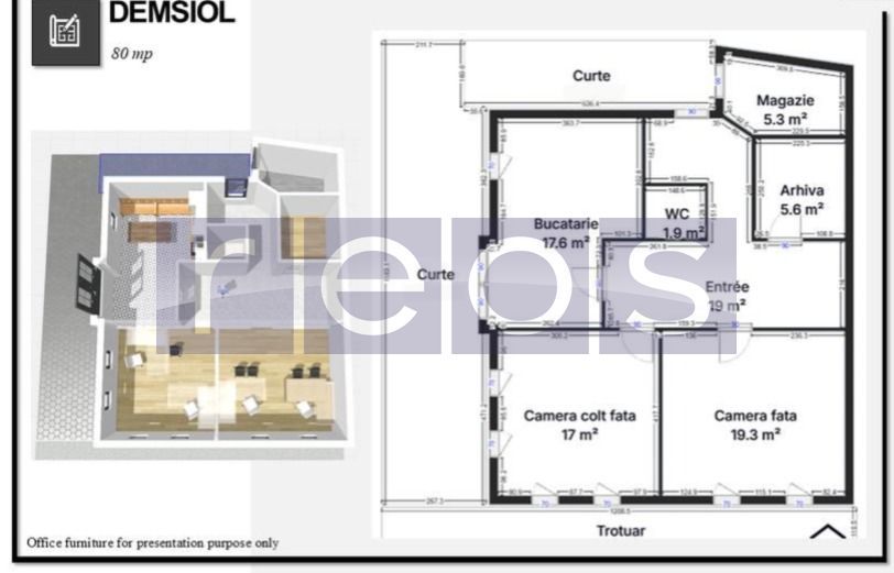 INCHIRIERE CASA D+P+M | ZONA UNIRII - Poză 6