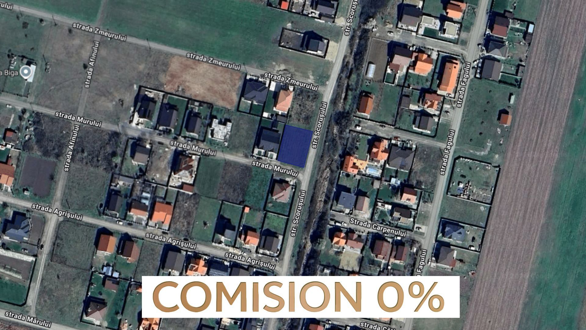 COMISION 0 | Teren intravilan | 638 mp | 2 FS 52 m | Mosnita Veche - Poză 1