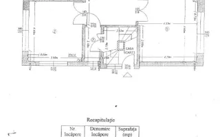 VANZARE 3 CAMERE | PRIMAVERII | PARTER INALT | IDEAL LOCUINTA / BIROU | 2 BOXE - Schiță 14