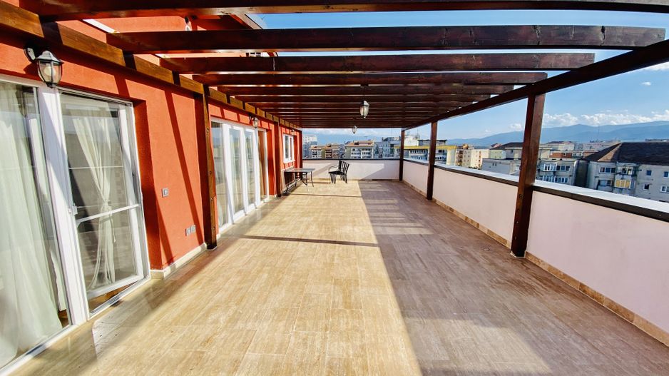 Penthouse confort lux,mobilat, utilat, garaj subteran, aer conditionat - Poză 4