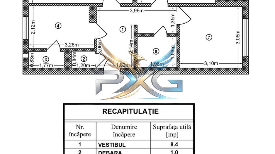 Apartament 3 camere Metrou Valea Ialomitei - Poză 13