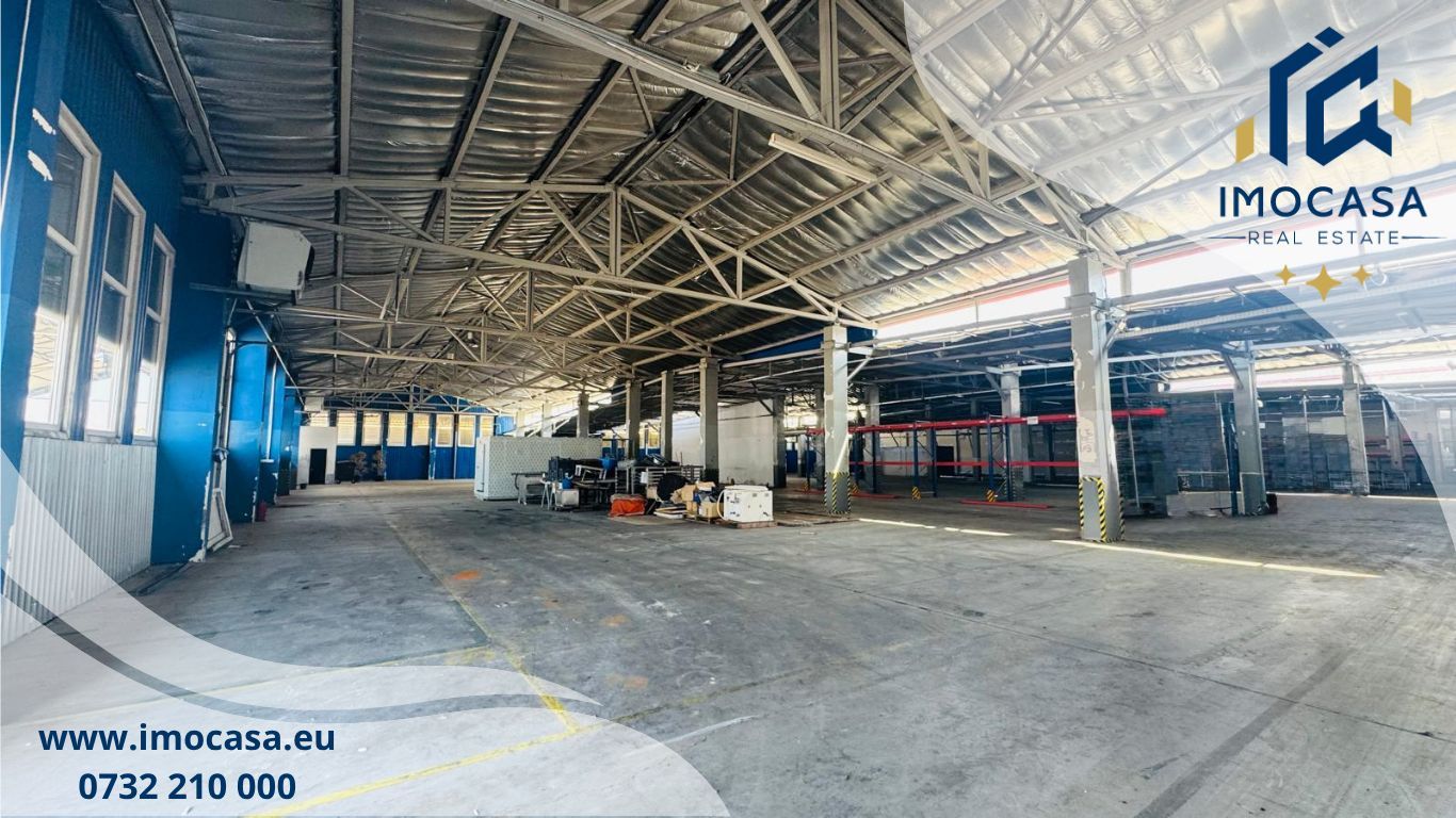 Hală industrială de închiriat 1500-3400 mp uta Arad - Poză 1