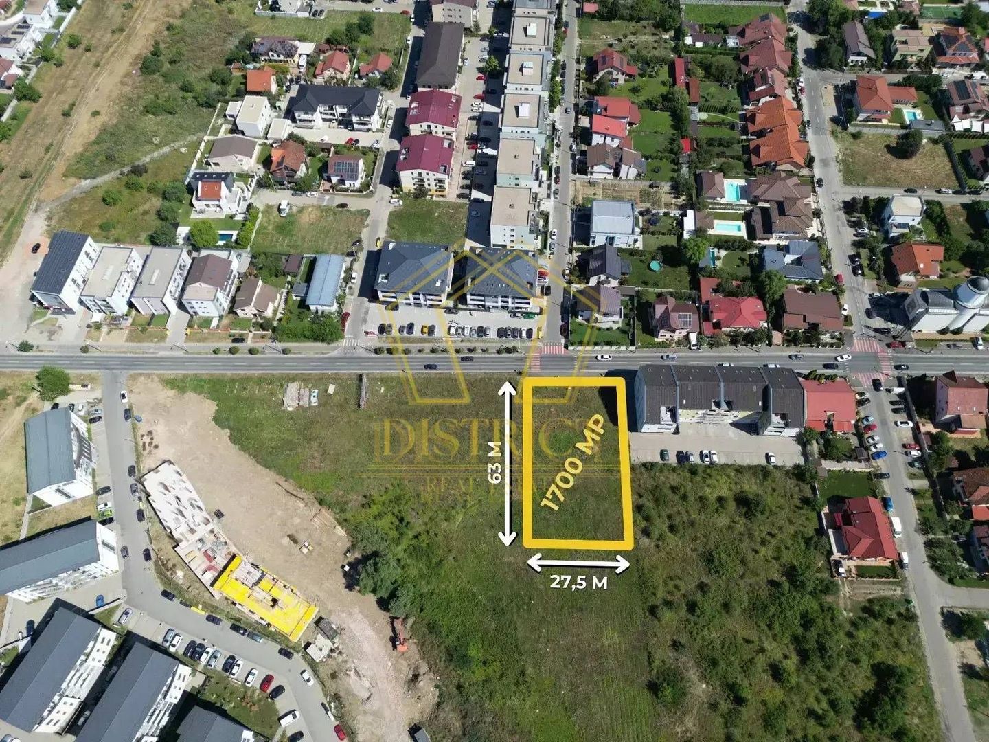Teren cu PUZ aprobat pentru locuinte colective | 1.700mp | Braytim - Poză 2