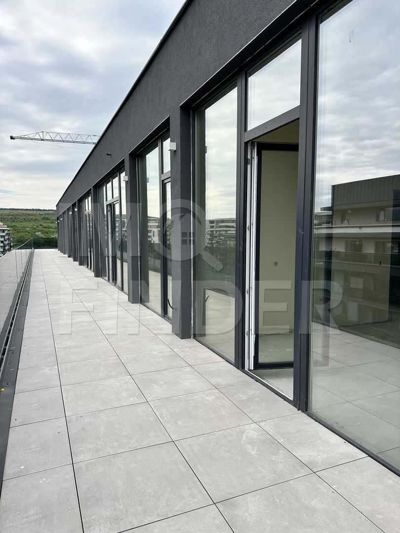 Penthouse 66 mp+ 22 mp, terasa,  zona bazei sportive Gheorgheni - Poză 13
